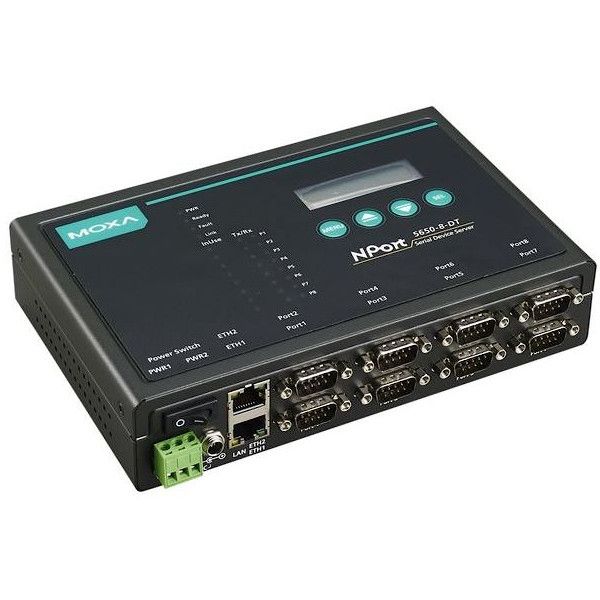 NPort 5650-8-DT-T MOXA NPort 5650-8-DT-T MOXA